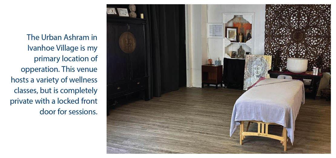 Massage in Ivanhoe Village Orlando FL Urban Ashram wellness center